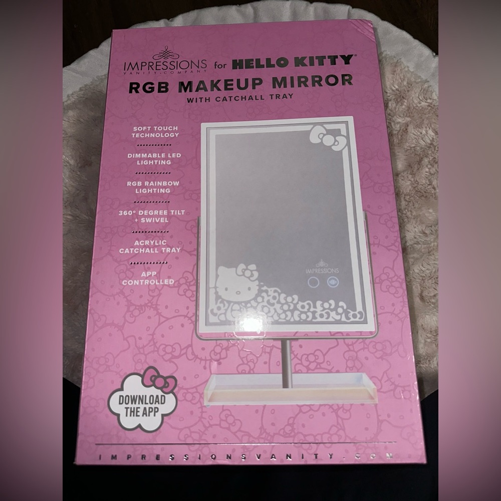Impressions x hello kitty vanity mirror